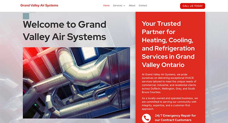 Grand Valley Air Systems by Takecareofmysite.com